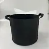 Saco de plantio em tecido não tecido respirável dobrável resistente ao tempo para interior exterior flores plantas mudas saco jardim horta