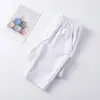Pantalones de traje para niño con cintura elástica, no planchar, resistentes a las arrugas, pantalones negros para niño, versátiles pantalones largos azul marino para adolescentes, para actuaciones
