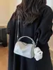 Bolsa Feminina Nova Popular Tendência 2025 Nova Outono Versátil Bolsa de Ombro Único Transversal Texturizada Popular Bolsa de Mão Bolsa Almofada