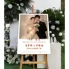 Placa de Boas-Vindas para Casamento Poster de Boas-Vindas para Casamento Foto de Casamento Noivado Placa de KT Suporte de Exibição Personalizado Design Roll-Up