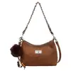 Bolso de Mano Acolchado Bordado con Cadena para Mujer, Nuevo Bolso Cruzado de Moda Tendencia Otoño 2026, Bolso de Hombro y Debajo del Brazo