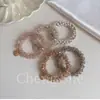 Estilo Ins Mori Japonês e Coreano Corda de Cabelo para Rabo de Cavalo de Menina Fofa Pequena Fresca Versátil Corda de Amarrar Anel de Cabelo de Pérola Adorno de Cabeça Elegante