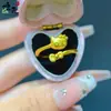 Anillo de Gato con Lazo para Mujer Anillo de Diseño Exquisito de Nicho Versátil Moderno de Gama Alta Anillo para Dedo Índice