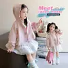 Jaqueta Estilo Coreano para Meninas com Babados Doce Menina Estilo Primavera e Outono 2026 Nova Moda Infantil Jaqueta Estilosa para Menininha Top