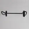 Soporte de Pared de Hierro Forjado para una Sola Botella de Vino Tinto y Licor, Creativo Colgador de Copas de Vino, Gabinete de Vino para Uso Doméstico
