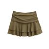 Falda de Lunares Estilo Bm Chica Deseo Puro Verano 2025 Nueva Cintura Alta Dulce Estilo Ballet Falda Corta de Lunares Tipo Pastel