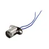Portabombilla de luz trasera de coche BAY15D de doble contacto 12499 S25 de doble cable pie alto y bajo 1016 portalámparas 1157 portalámparas de cable de cobre