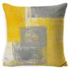Almohada de Pintura al Óleo Azul Verde y Naranja Arte Abstracto Pintura Cojín Decoración del Hogar Amazon Funda de Cojín