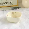Louça doméstica muito atraente: pratos para molho de soja, tempero, condimento, pratos de lanche, amendoim, pimenta, creme, pratos de cerâmica estilo japonês