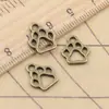 Garra de Cachorro Prata Antiga Acessórios para Joias DIY Pingente Charme Colar Pulseira Pingente