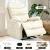 Sofá tipo cápsula espacial de primera clase, sillón reclinable eléctrico multifuncional para una persona, sillón reclinable perezoso para sala de estar, silla de masaje y manicura, sillón reclinable giratorio