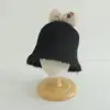 Chapéu de Inverno Infantil Novo à Prova de Vento Quente Lã Tricotado Outdoor À Prova de Frio Forrado com Fleece Espessado Novo Chapéu de Puxar