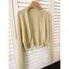 Cardigan de Gelo de Seda Tricotado Branco com Proteção Solar para Mulheres Verão Fino Camisa com Ar Condicionado com Saia de Alcinha e Blusa Top Curto