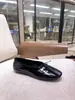 Guangzhou High-End 2026 Primavera Novo Couro Genuíno Laço Francês Sapatilhas Femininas Confortáveis Planas Sapatos Individuais Casuais