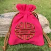 Bolsa de Tela con Cordón Pequeño, Bolsa de Algodón, Bolsa de Regalo de Moda con Fondo pero Sin Lados, Bolsa de Regalo, Bolsa de Tela con Cordón, Bolsa para Joyería