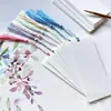 Cartão de marcador de página em aquarela em branco, cartão espesso pintado à mão DIY, marcador de página cultural e criativo para caligrafia e grafite transfronteiriça, materiais para atacado