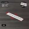 Malla de Ventilación para Gabinete de Aleación de Aluminio Blanco Cubierta Decorativa para Zapatero Rejilla de Agujero de Ventilación Rejilla de Disipación de Calor Agujero Cubierta de Agujero de Escape