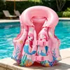 Chaleco salvavidas infantil engrosado New Ocean World, traje de baño inflable para niños, chaleco de flotabilidad, traje de baño inflable de PVC