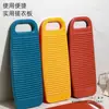 Tabla de lavar Doméstica Tabla de lavar Nueva Plástico Espesado Cubeta para lavar Ropa Tabla de lavar Grande y Pequeña Nueva Mini Dormitorio