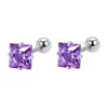 Aretes de Acero Inoxidable con Tornillo, No es Necesario Quitar los Aretes para Dormir, Clavos para Cartílago de la Oreja con Aguja Delgada, Orejas Perforadas, Clavos para el Hélix con Barra Delgada