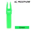 Cola de Flecha de Hebilla Única Adecuada para Diámetro Interior 6.2MM Flecha de Carbono de Inserción Flecha de Carbono Mixta Accesorios Universales de Cola de Flecha de Enchufe Directo de Plástico