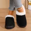 Pantuflas de algodón en stock para mujer, zapatos cálidos de interior para el hogar para otoño e invierno, pantuflas de pareja, zapatos de invierno para el hogar para hombre, fabricante