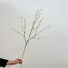Arreglo de Flores Artificiales Grande de Sauce Nevado Decoración de Flores Falsas Ramo de Flores Biónicas Adornos Florales Pastorales Escandinavos Accesorios para el Hogar