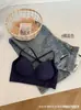 Camisola Atrevida de Espalda Descubierta para Mujer, Ropa Interior con Color Contrastante Integrado, Lencería Sexy Cruzada en la Espalda