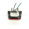 Lámpara de Matrícula para Motocicleta Shanghai Keguang M417 Lámpara de Matrícula para Vehículo Eléctrico Reflector para Vehículo de Motor Certificación ECE Desarrollo Rápido
