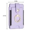 Para iPhone Samsung Huawei Xiaomi capa de telefone universal capa de cartão porta-cartão carteira universal