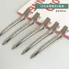 Grampo Fofo para Raiz do Cabelo Franja Lateral Styling de Maquiagem Grampo de Cabelo Sem Costura Posicionamento Acessórios de Cabelo para o Topo da Cabeça Grampo de Bico de Pato Grampo de Cabelo