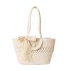 Bolso de Mano Tejido para Viaje, Bolso Tote, Bolso de Mano, Bolso de Hombro de Moda, Bolso para Debajo del Brazo para Mujer, Bolso Tejido para Mujer, Estilo Vacacional