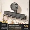 Adesivo de Ventosa Gancho de Pendurar para Cozinha Gancho Sem Furos Perfeito Cinza Pistola Suporte de Parede Prateleira de Armazenamento para Utensílios de Cozinha Espátula Colher