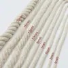Cuerda de Algodón de Tres Hilos Material para Manualidades Cuerda Retorcida Cordón Decorativo Cuerda Gruesa Cuerda para Juguete de Mascota Cuerda de Algodón Trenzada de Múltiples Hilos Venta al por Mayor