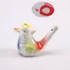 Artesanato cerâmico 12557 Apito de pássaro aquático Música infantil Flauta de cerâmica Ponto turístico Apito de artesanato de venda quente