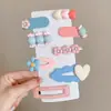 Pinza para el Cabello Estilo Coreano para Bebé, Pinza para Flequillo de Niños, Pinza Lateral para el Cabello, Pinza para la Frente de Niña, Adorno para la Cabeza y Accesorios para el Cabello Lindos