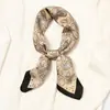 Pañuelo cuadrado pequeño 70cm pañuelo femenino Corea del Sur pañuelo versátil fino pañuelo verano diadema para el pelo decorativo ins pañuelo invierno