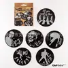 Posavasos de CD Muy Retro, Tapetes para Cerveza de Disco de Vinilo, Posavasos de Plástico para Café y Té, Productos Transfronterizos, Venta Directa de Fabricantes