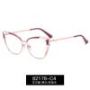 82178 Bisagra de Resorte Nueva Gafas de Moda Ultra Ligeras para Mujer Ojo de Gato con Filtro de Luz Azul Venta al por Mayor Directa de Fábrica