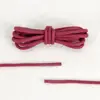 Cordones Kurokin Redondos de Algodón Puro Encauchutados 0.3cm Profesionales Altos y Bajos Adaptables para Exteriores Zapatos de Cuero Botas Martin
