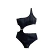 Nuevo traje de baño de una pieza para mujer que cubre el abdomen adelgazante color liso Simple Sexy conservador push up para pecho pequeño traje de baño para aguas termales