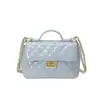Bolso de Mano Acolchado con Cadena Estilo Chanel para Mujer, Nueva Moda Primavera 2026 Bolso Versátil de Hombro Cruzado