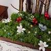 Musgo Seda Lana Musgo Bonsái Pavimento Planta Verde Decoración Filamentoso Musgo Falso Bricolaje Musgo Verde Artificial