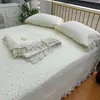 2026 Nuevo Juego de Cama de Algodón Lavado a la Piedra de Alta Temperatura de Tres Piezas + Colcha Multifuncional de Verano que se Puede Usar como Funda de Colcha