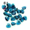 Novo Pingente de Cor Cristal Amor Forma de Coração 14mm Pingente de Joia Moda Coreana diy Acessórios de Joias
