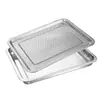 Bandeja Perfurada de Aço Inoxidável de Alta Qualidade Estilo Coreano, Bandeja Drenante Multiuso, Venda Direta do Fabricante, Bandeja para Filtrar Óleo