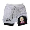 Pantalones cortos serie Longzhu impresión digital 3D doble capa para adultos pantalones de playa comercio electrónico transfronterizo Amazon suministro popular
