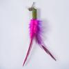 Varita Atrapajuguetes para Gatos Cabeza de Repuesto Campana Pluma Juguete de Autoeentretenimiento para Gatos Accesorios para Varita Atrapajuguetes para Gatos Juguetes para Gatos Suministros para Mascotas Venta al por Mayor