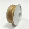 Cinta de 1 cm para embalaje de flores, material de embalaje para ramo, regalo de bricolaje, decoración de regalo, cinta de hilo bronceador, venta al por mayor