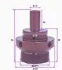 Mandril Interno para Torno CNC, Dispositivo de Expansão Interna para Máquinas 36, 46, 0640, Cabeça de Eixo de Suporte Interno Tipo Puxar por Trás Estendida e Ampliada